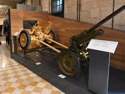 An old piece of artillery